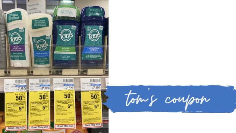 Tom’s of Maine Coupon | CVS Deals on Deodorant & Bar Soap