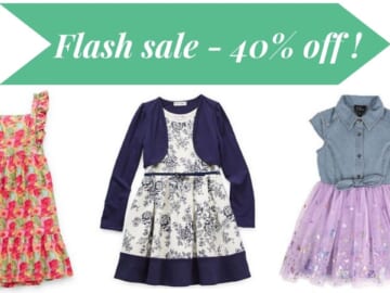 JCPenney | Girls’ Dresses 40% Off Flash Sale