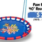 paw patrol round swing