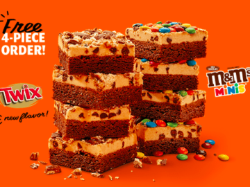 Little Caesar’s: Free Cookie Dough Brownies 4-Piece Dessert with Purchase!