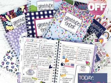 *HOT* Extra 51% Off Entire Denise Albright Collection = $8.81 Gratitude Journal, $6.36 Reminder Binder Planner, $14.70 Budget Binder, plus more!