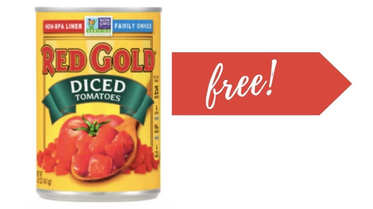 FREE Red Gold Tomato Love Diced Tomatoes