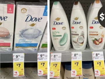 $1.50 Dove Body Wash & Bar Soap (reg. $7) | Walgreens Deal