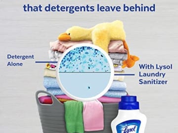 Lysol Laundry Sanitizer Additive as low as $6.98 Shipped Free (Reg. $11.99) – FAB Ratings! 2 Scents!