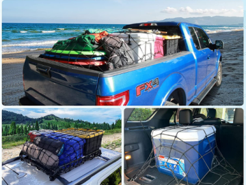 Save BIG on Ticonn Cargo Net for Pickup Truck from $17.49 After Code (Reg. $27+)