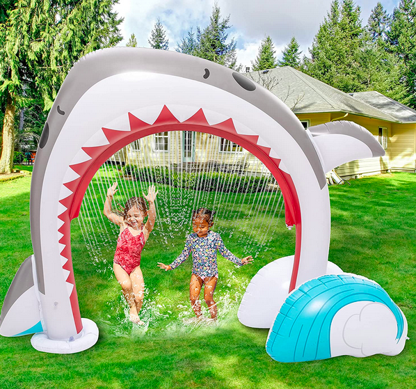 Inflatable Shark Water Sprinkler