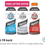 FREE Gatorade Zero Protein Drink (+ More!) At Walmart with Ibotta