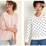 Old Navy: Sweatshirts for the Family as low as $10 today!