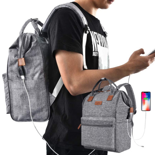 Laptop Backpack with USB Charging Port for Men and Women from $17.94 (Reg. $26.99) – Multiple Colors! Fits up to 15.6 Inch Laptops