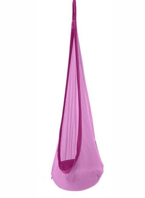 purple hanging chair