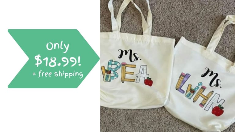 Teacher Totes For $18.99 Shipped