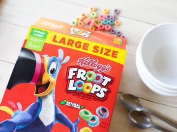 Big Boxes Of Kellogg’s Froot Loops, Apple Jacks or Frosted Flakes Just $2 At Publix