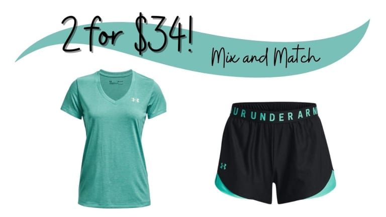 Under Armour |  2 For $34 Tops & Bottoms