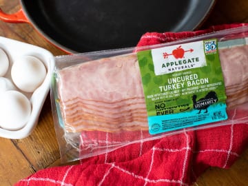 Applegate Naturals Turkey Bacon As Low As $2.33 At Publix