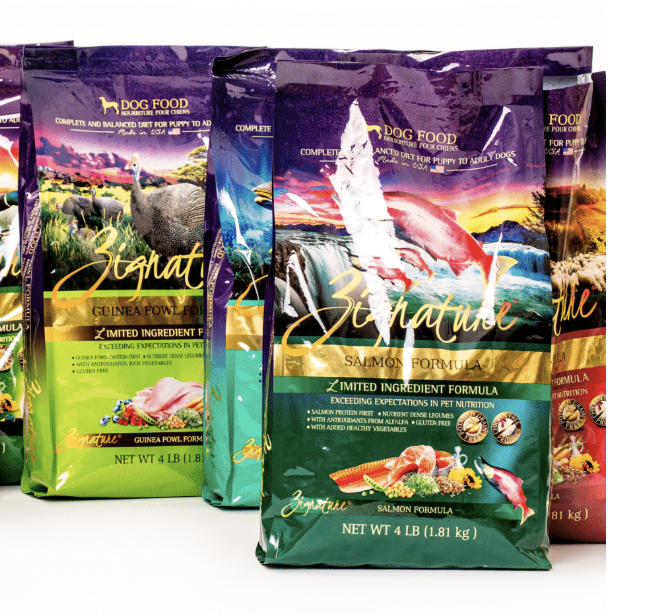 Free Zignature Dog Food Sample