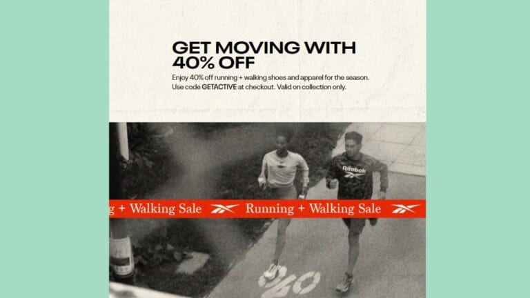 Reebok  Code | 40% Off Shoes & Apparel