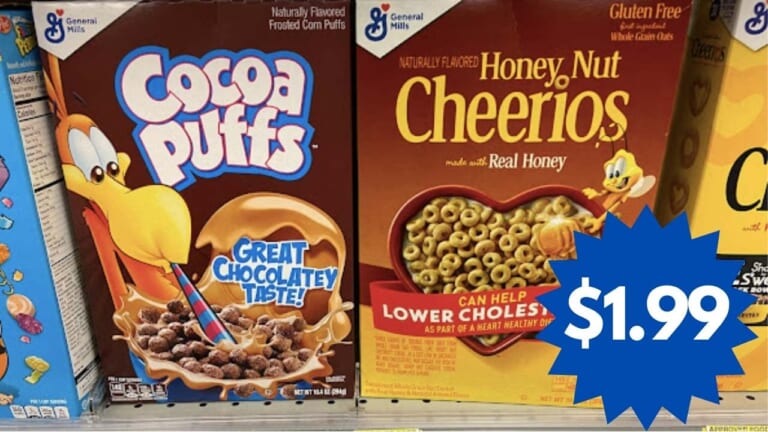 $1.99 General Mills Cereal | Kroger eCoupon