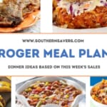 kroger meal plans 4/27