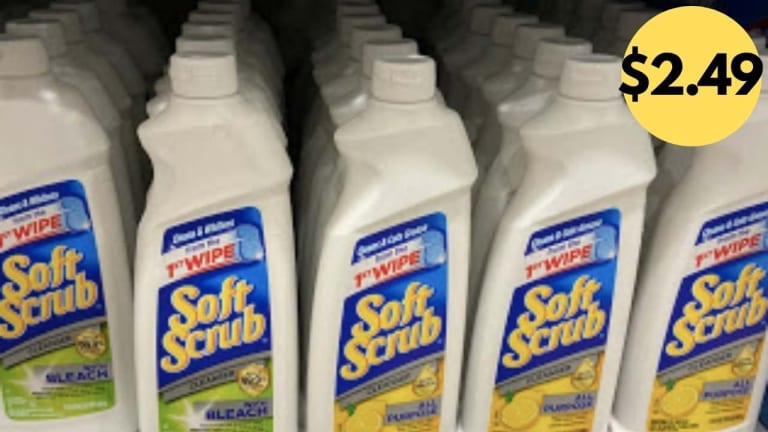 $2.49 Soft Scrub Cleaner | Save $3 with Stacking Deals