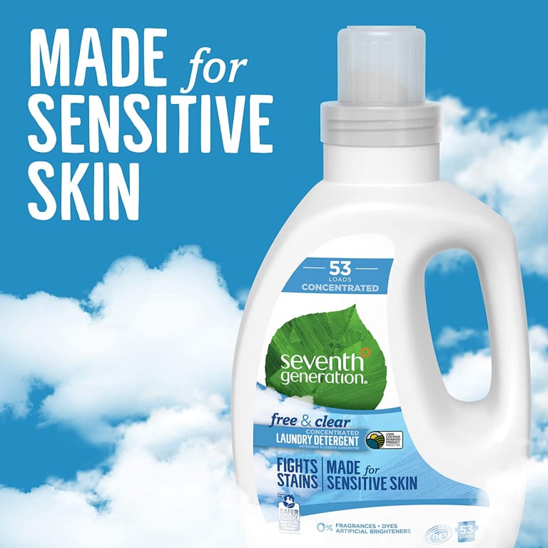 53 Loads Seventh Generation Free & Clear Concentrated Laundry Detergent as low as  $8.64 Shipped Free (Reg. $14) – $0.16/Load, Unscented, Stain-Fighting Formula