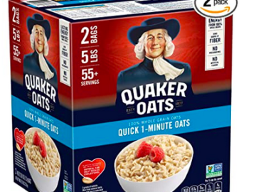 Quaker Quick 1-Minute Oatmeal (55 servings) just $6.23 shipped!