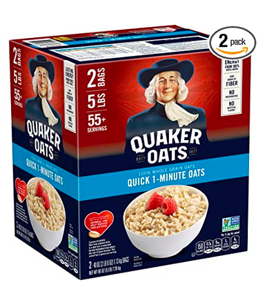 Quaker Quick 1-Minute Oatmeal (55 servings) just $6.23 shipped!