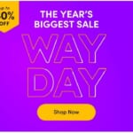 Wayfair’s Biggest Sale | Up To 80% Off