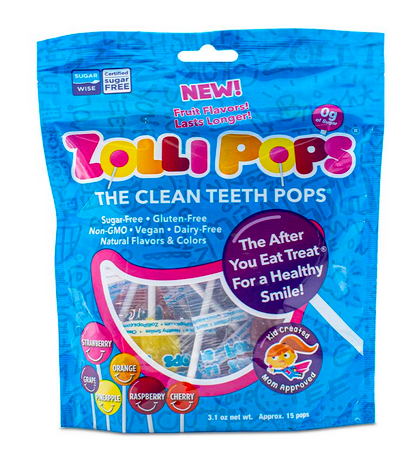 Zollipops Clean Teeth Lollipops