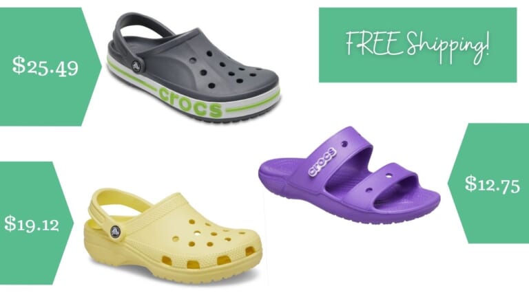 Crocs Sandals For $12.75 Shipped + More Deals