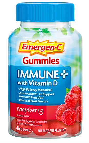 Emergen-C Immune+ Immune Gummies (45 count) only $4.69 shipped!