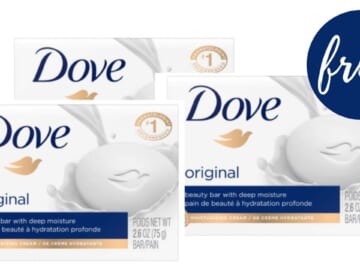 Get 3 Dove Beauty Bars & Beauty Creams FREE at Dollar General!