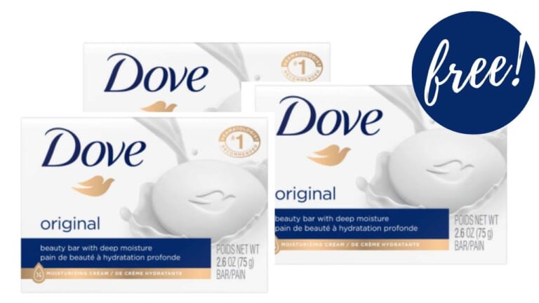 Get 3 Dove Beauty Bars & Beauty Creams FREE at Dollar General!