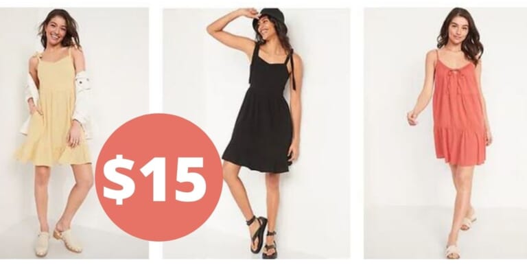 Old Navy Cami Dresses for $15