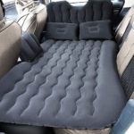 Black Inflatable Car Camping Mattress Set