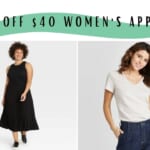 Save $10 Off $40 Women’s Apparel At Target