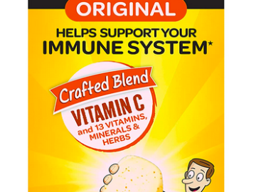 Airborne 1000mg Vitamin C Chewable Tablets (96 count) only $5.98 shipped!