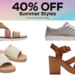 TOMS Summer Styles As Low As $17.98!