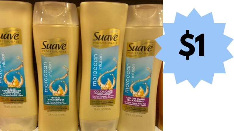 $1 Suave Haircare at CVS Starting Tomorrow