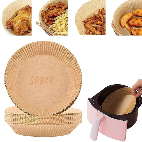 50-Piece Non-stick Disposable Air Fryer Paper Liners $5.99 (Reg. $7) | $0.12 each! LOWEST PRICE!