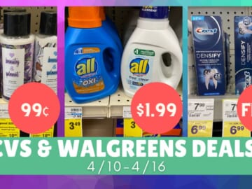 Video: Top CVS & Walgreens Deals 4/10-4/16