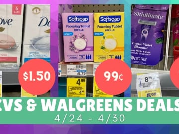 Video: Top CVS & Walgreens Deals 4/24-4/30