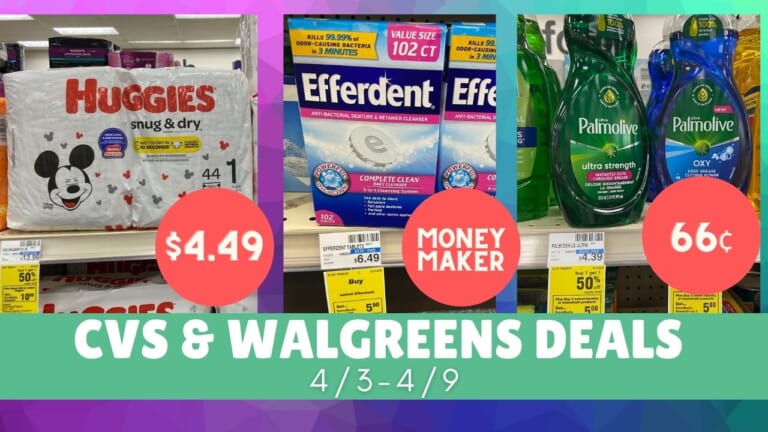 Video: Top CVS & Walgreens Deals 4/3-4/9