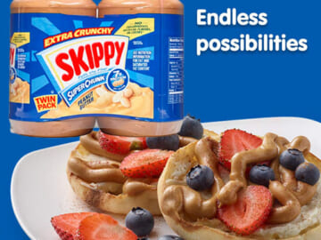 2-Pack SKIPPY Super Chunky Peanut Butter as low as $7.43 Shipped Free (Reg. $11.49) – $3.71 per 40 Ounce Jar