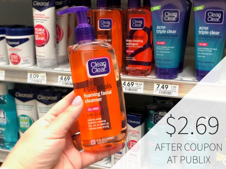 Clean & Clear Products As Low As $2.89 At Publix