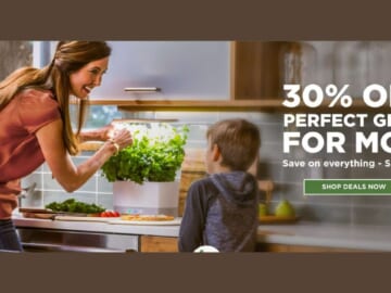 Grow Perfect Indoor Gardens For 30% Off