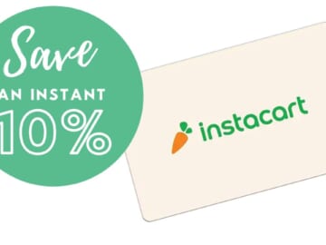 Best Buy | $10 Off $100 Instacart Gift Card