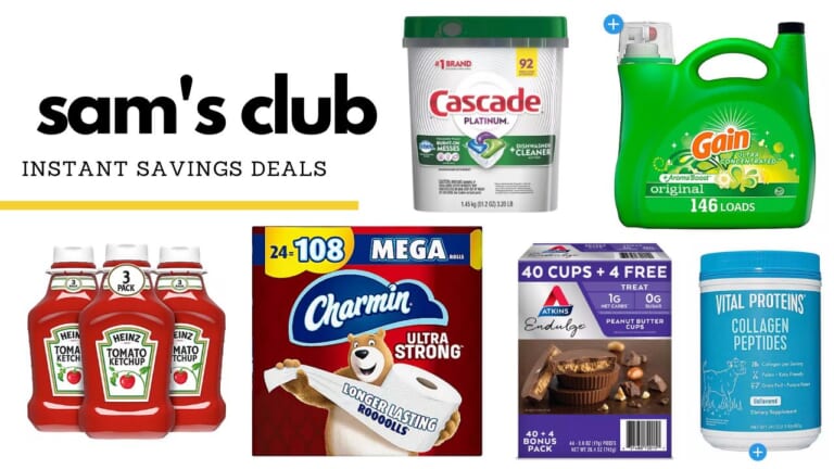 Sam’s Instant Savings Deals | Good Thru 6/5