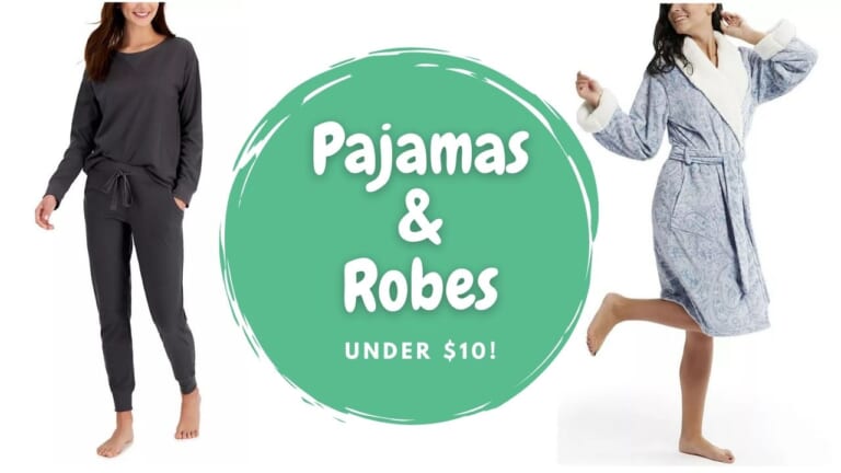 Macy’s | Pajamas & Robes For Under $10!