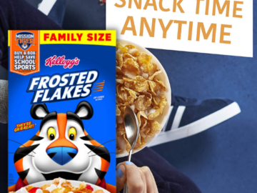 3-Count Kellogg’s Frosted Flakes Breakfast Cereals as low as $8.65 Shipped Free (Reg. $13.17) | $2.88/ 24oz box!