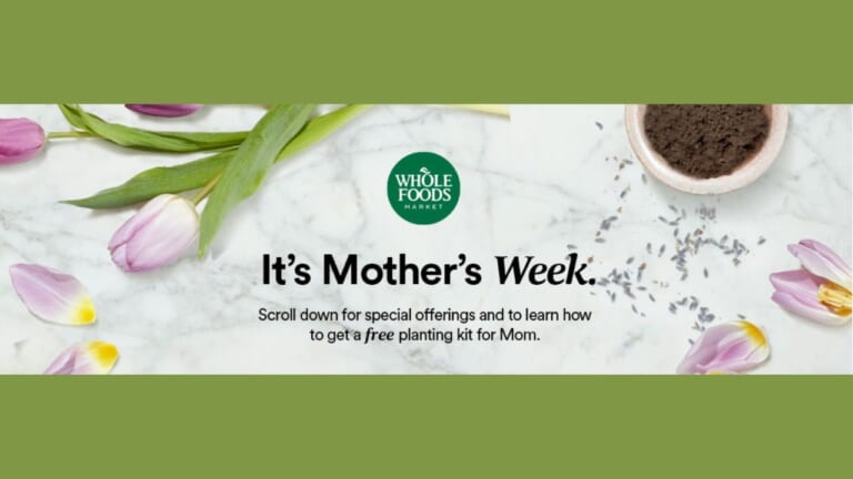 Free Planting Kit At Whole Foods On 5/7